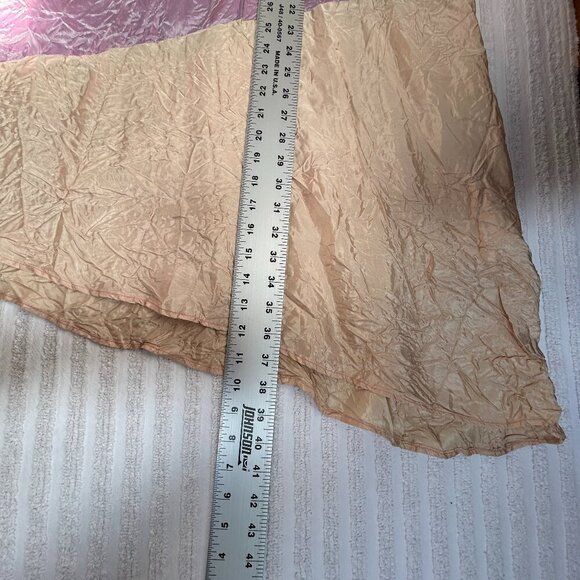 Staley Gretzinger Womens Colorblock Scrunch Asymmetric Long Top Sz M/L New $218 - Picture 8 of 8